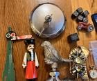 Vintage Junk Drawer Lot - Reseller Lot - Costume Jewelry Patches Cubic Zirconia