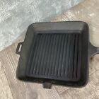 Vintage Lodge Old Mountain  Cast Iron 10  Square Skillet