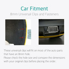 120pcs 8mm Bumper Clips Retainer Auto Car Plastic Rivets Fastener Fender Push