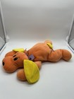 Ty Plush Pillow Pal Woof The Dog 14    Orange   Yellow Animal Plush Toy 1998