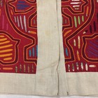 Hand-made Mola Textile Panama San Blas South American Art Jacket Multicolor S m