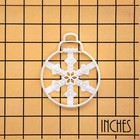 Snowflake Bauble Cookie Cutter - Christmas Globe Bubble Ornament Winter Holidays