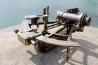 Antique Brass Working Marine Sextant Collectible Vintage Nautical Ship Astrolabe