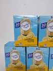 5pack-crystal Light Lemonade Sugar Free Drink Mix Singles  30 On The Go Packets 