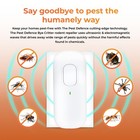 Pest Defence Ultrasonic Repeller  Bye Critter 1 Count  pack Of 1   White 