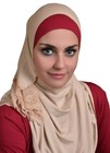 Al- Amira Hijab-women Muslim Cotton Scarf  Ameera Hijab Islamic Arab Hijab