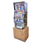 Vintage 1991 Universal Games Stars   Stripes 25 Cent Slot Machine Read