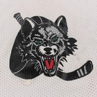 Vtg 90s Usa Made Chicago Wolves  7 Ihl Ahl Minor League Hockey Jersey Large Tag