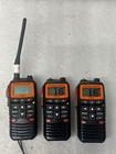 Lot Of 3   Standard Horizon Hx210 6w Floating Handheld Marine Vhf Transceiver
