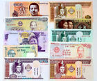 Lots 100 World Banknotes From 10 Different Paper Money Unc Brand New Collections