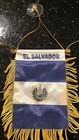 El Salvador          4 X 6    Mini Banner Flag Car Window Mirror Hanging W Suction New