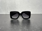 Chanel 5435 Square Sunglasses Black   Gold W gray Lens C 622 s6  Ships Today 