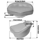 Vancus Casting Boat Seat Pro Casting Deck Seat For Fishing Jon Bass Boat