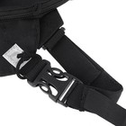 1pcs New Black Dual Radio Chest Harness With Zips pockets High Quality    