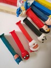 Vintage Pez Dispenser Lot Mixed Characters Garfield Disney Looney Tunes Marvel