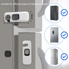 2pack Child Proof Refrigerator Lock fridge Locks For Kids With Sticky Adhesive