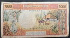  1977  Tahiti 1000 Francs P27b  O 3-04494 