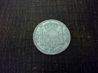 Spanish Spain 1859 Silver 20 Reais 25 75 Gram Ac-615