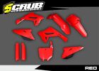 Honda 2000-2001 Cr125r Cr250r   New Polisport Cr Restyle Plastic Kit 2023 Red
