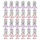 4pk Mummies Foam Felt Stickers Halloween Decorations Arts Crafts Supplies Kids