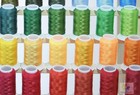 Uln Premium 80 Polyester Machine Embroidery Thread Spools -  500m  550yards Each