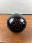 Hammer Black Widow Legend Bowling Ball Black Red Pearl Marble Swirl 2 Hole 15 Lb
