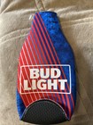 Bud Light Zippered Size Of A Bottle Good Condition   