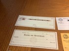 Vintage Arkansas Bank Checks
