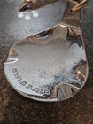 Vintage Chrome Airplane Ashtray Swissair Dc8 On Moveable Base Buhler 6491