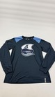 Toronto Argonauts Shirt Mens Large Blue Cfl Football Long Sleeve New Era