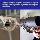 Hfs r  Welding Pipe Plier Clamp  C-clamp Locking 10 Inch  2-piece 