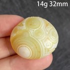 Natural Sardonyx Agate Alxa Gobi Eye Energy Quartz Crystal Chakra Reiki Healing