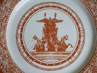 University Of Texas Plate - Littlefield Fountain - 2009 By Lyn Medford
