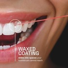 Reach  Waxed Dental Floss  Mint  Plaque Remover For Teeth  Shred Resistant