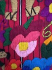 Handwoven Guatemalan Wall Hanging Artisan Textile Vibrant Needlework Woven Art