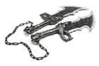 New Addition God Of War Kratos Blades Of Chaos Twin Blade Dagger Set Wall Plaque