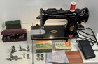 Vintage 1948 Singer 15-91 Sewing Machine  Extras  Electronic Pedal  Serviced vgc