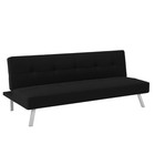 Convertible Futon Sofa Bed Modern Design Tufted Upholstery High Density Foam New