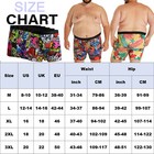 3 6 Pairs Mens Cartoon Print High Stretch Boxer Shorts Quick Drying Underwear Us
