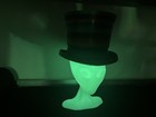 Glow In The Dark Alien Bust With Top Hat 3d Print   