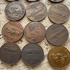 Porsche Konstruktion Coin Set 15 Piece Collection 1962 - 1981