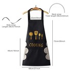 Women s Kitchen Apron With Hand Wipe Pockets Waterproof For Cooking Baking
