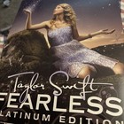 Taylor Swift Fearless Record Labels Promo Poster 8   x 15    Platinum Edition