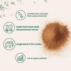 Organic Ceylon Cinnamon Powder  2 Lb   Premium Sri Lanka Source   Sweet   Earthy