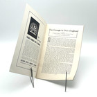 1938 New England Gibraltar Of The Grange Dedication Souvenir Ma