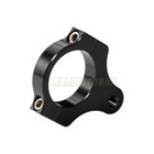 26mm-60mm Cnc Motorcycle Steering Damper Fork Frame Mounting Clamp Bracket Black