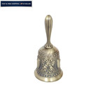 1 Pack Hand Held Bell  4 33 Inches  height  X 2 13  diameter   Bronze