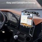 Tablet Mount For Truck - Heavy Duty Drill Base - Tablet Holder For Car Dashboard