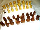 Vintage The Medici Sculptured Chess Set Pacific Game Co     Missing 1 Pawn  