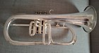 Hirsbrunner Swiss Matte Silvered Bb Flugelhorn - Serviced